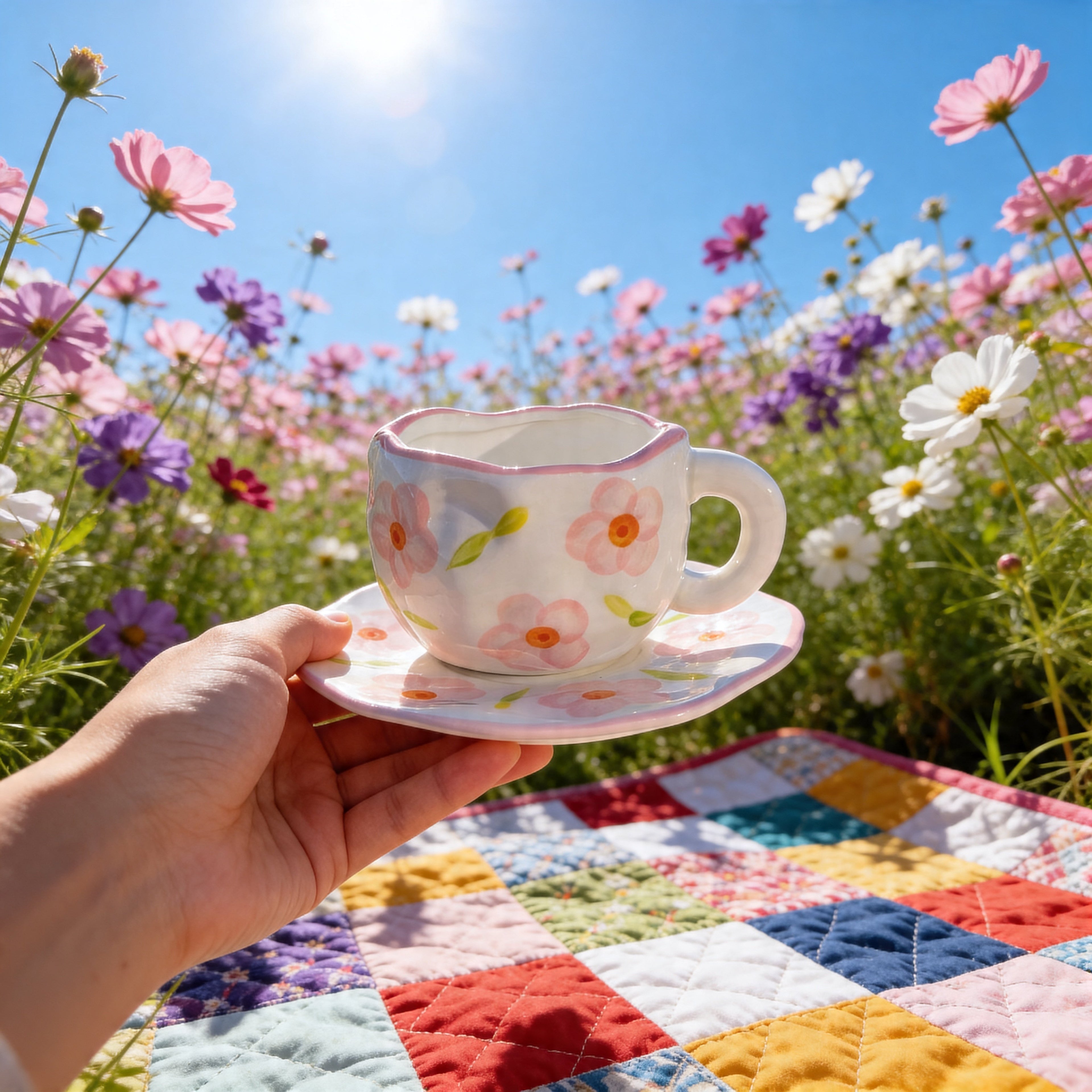 Morning Flower Mug