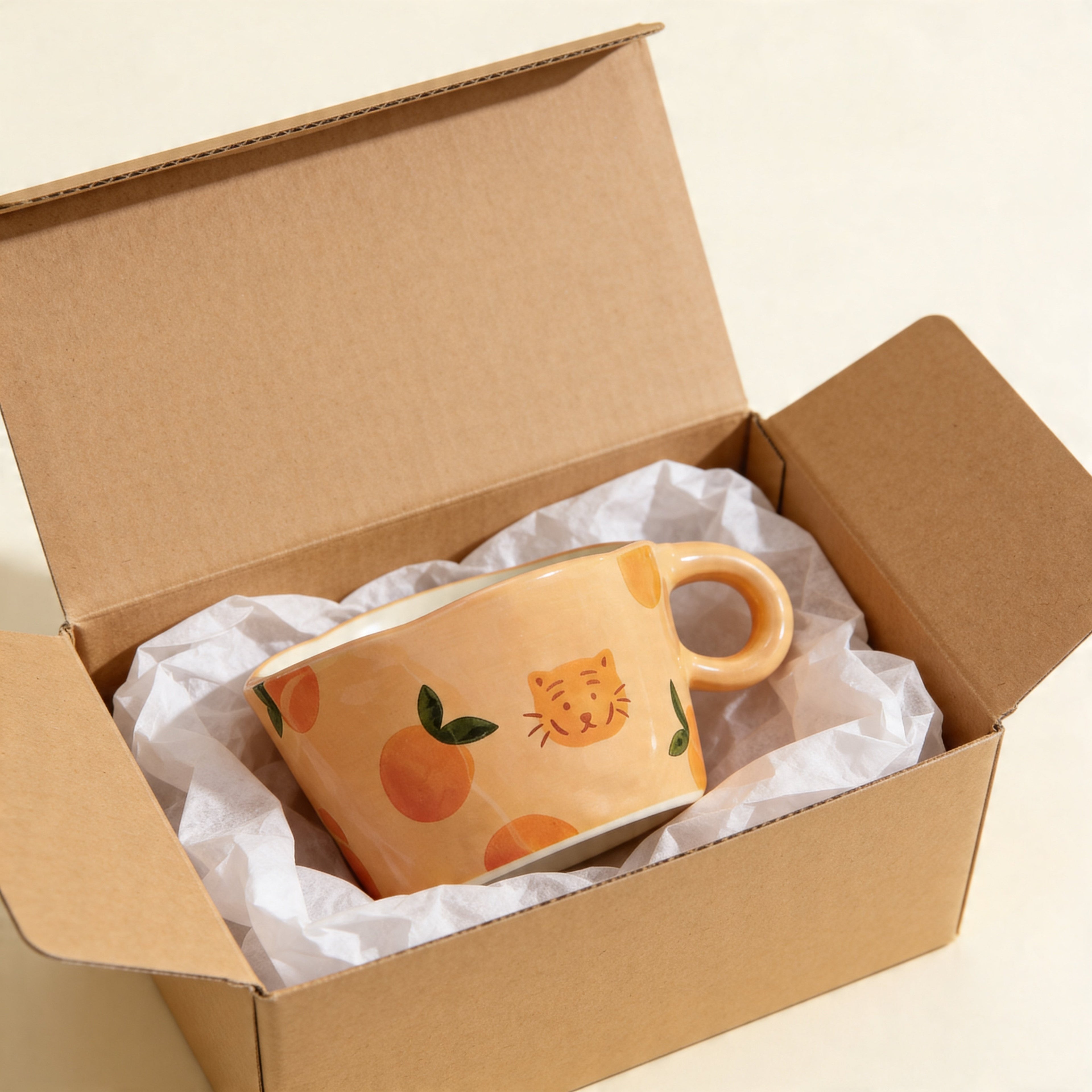 Orange Tiger Mug