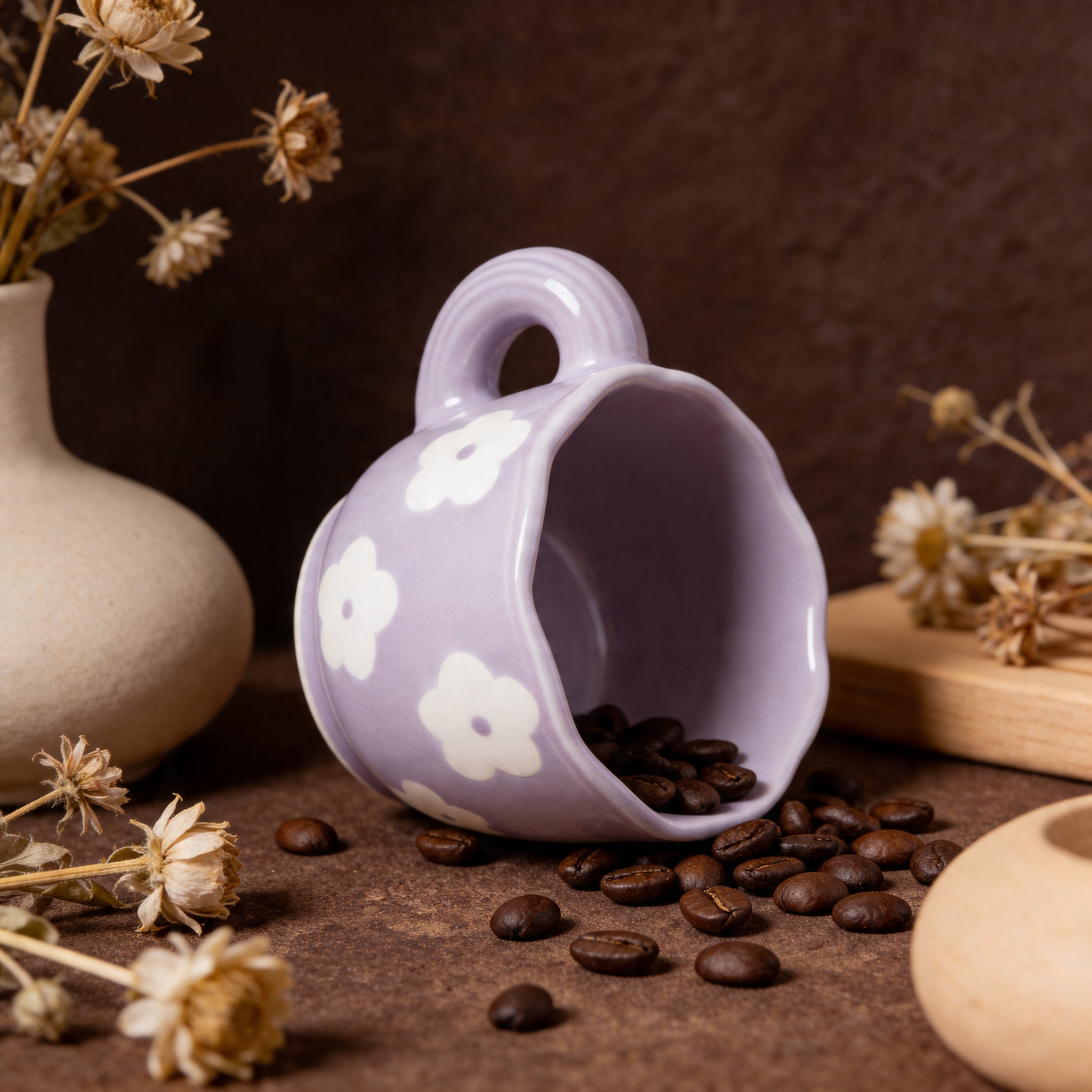 Taro Flower Mug
