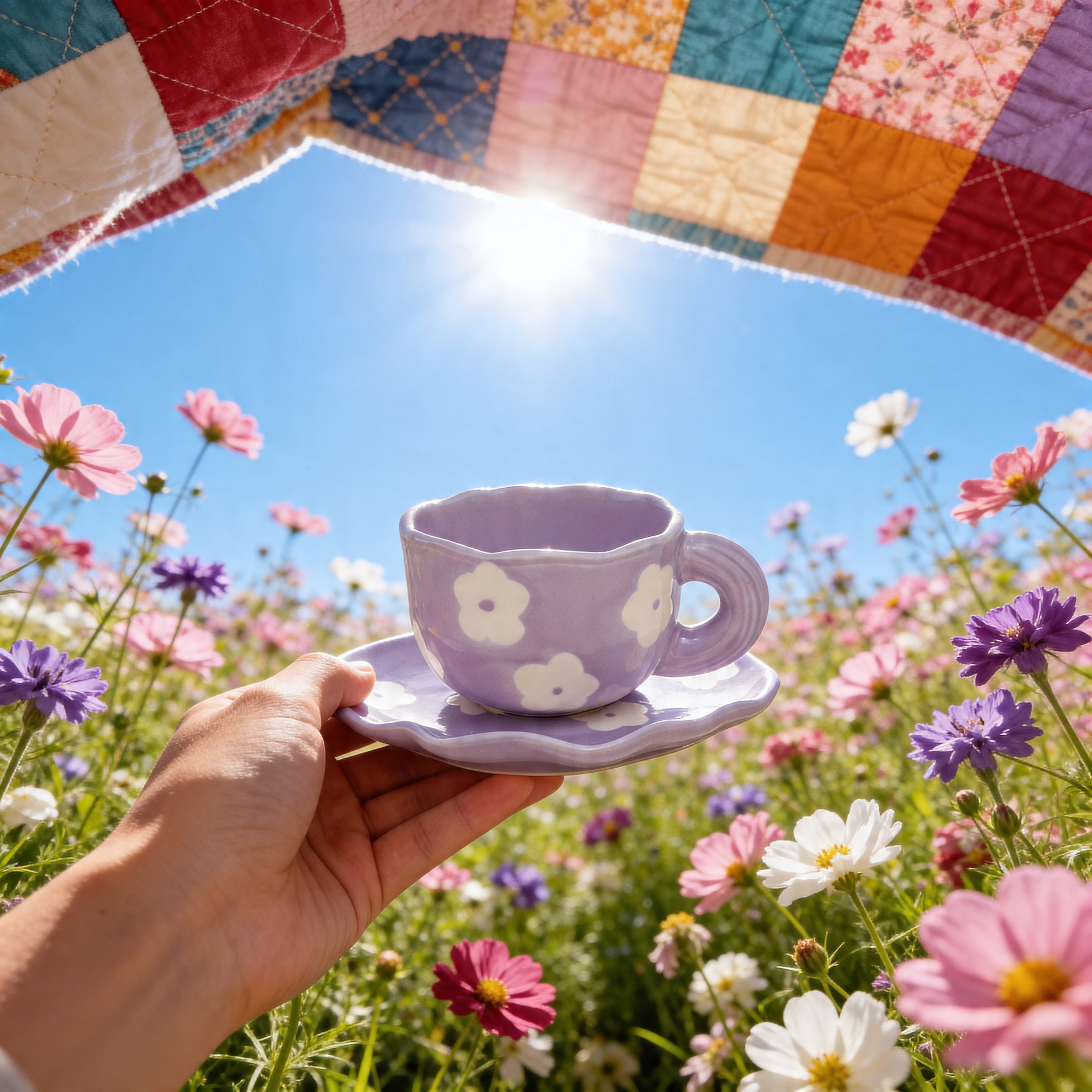 Taro Flower Mug