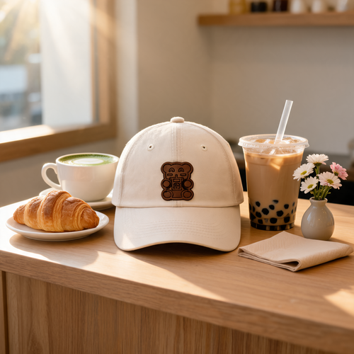 Bobable Dark Brown Bear Cap
